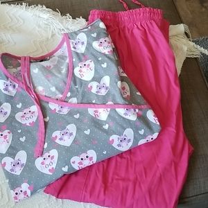Womens plus scrub set